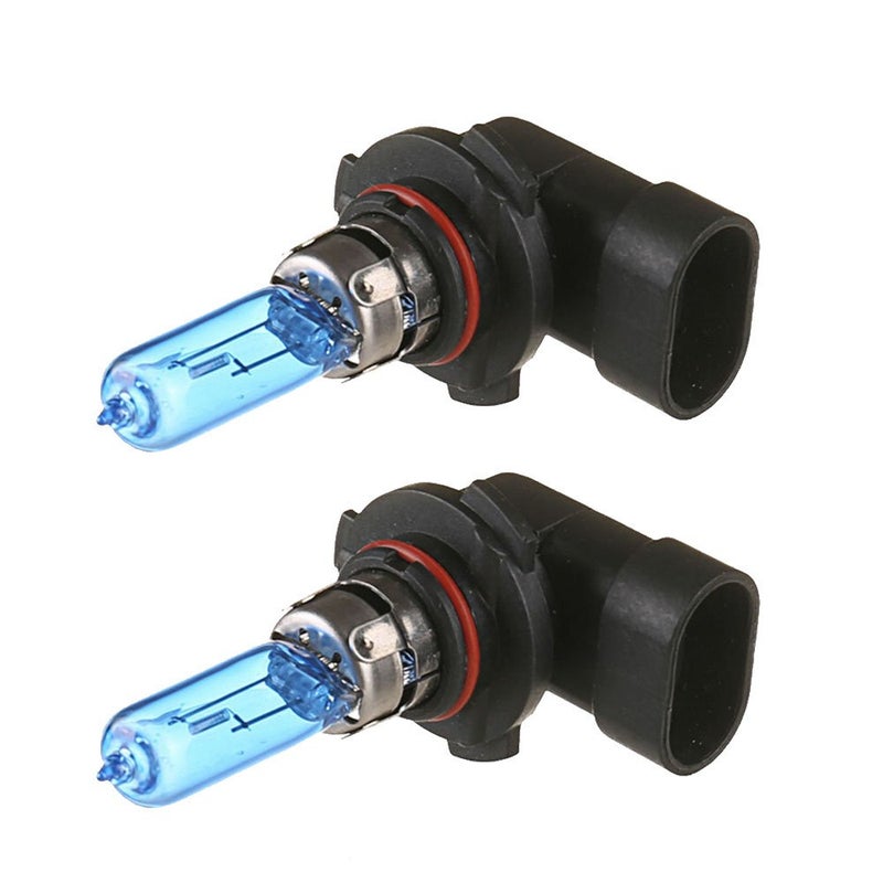 ESUPPORT 9005/HB3 6000K Xenon Gas Halogen Headlight White Light Lamp Bulbs 100W Pack of 2 - Image 1